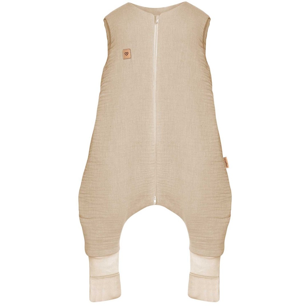 Miegmaišis su kojomis iš muslino, 1,5 TOG, „Malaga“, 2–4 m., smėlio spalvos